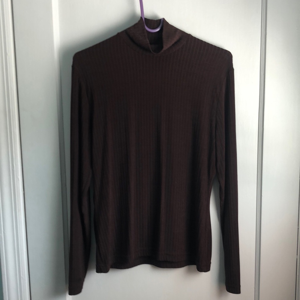 90s vintage mock turtleneck w/ long sleeves